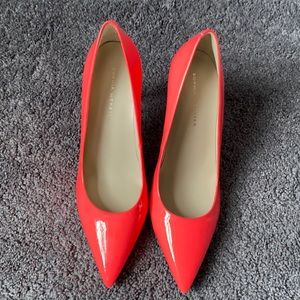 Sophia Webster Hot Pink Patent Leather Pump Size 8